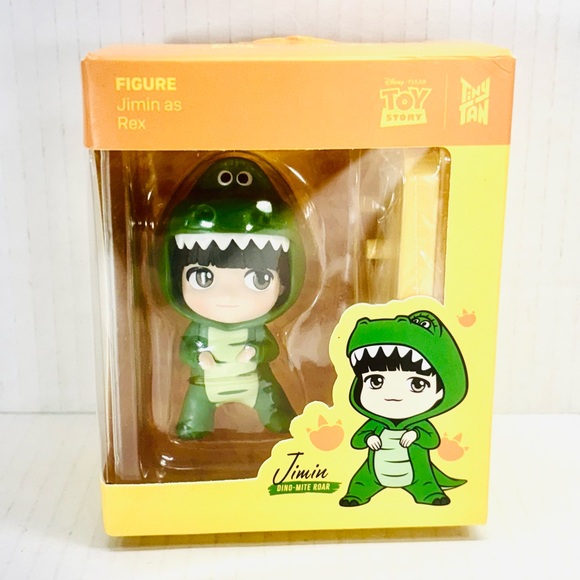 BTS Disney’s Toy Story Tiny Tan Figure Jimin As REX (US Seller) - Picture 1 of 7